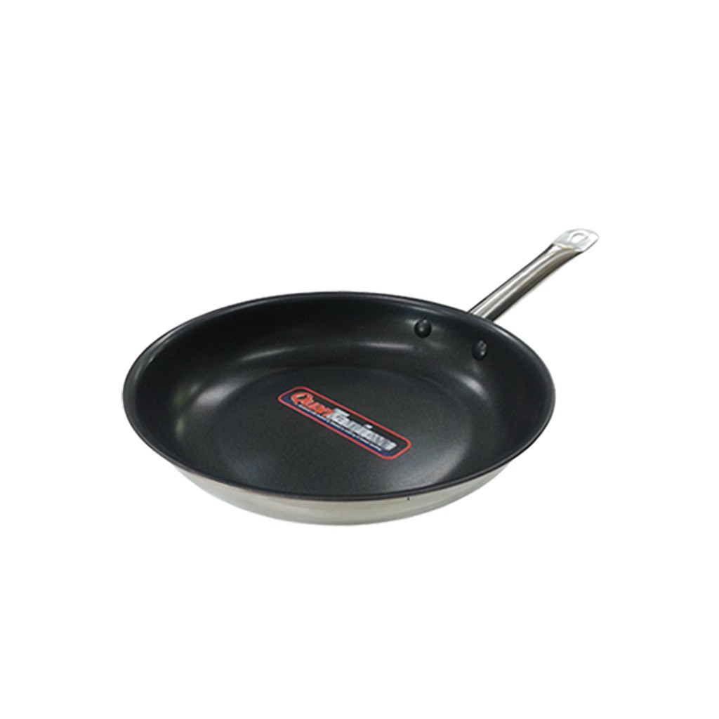 FINCOOK Stainless Steel Fry pan 24 cm with Quantanium FP2405SSTF Wajan