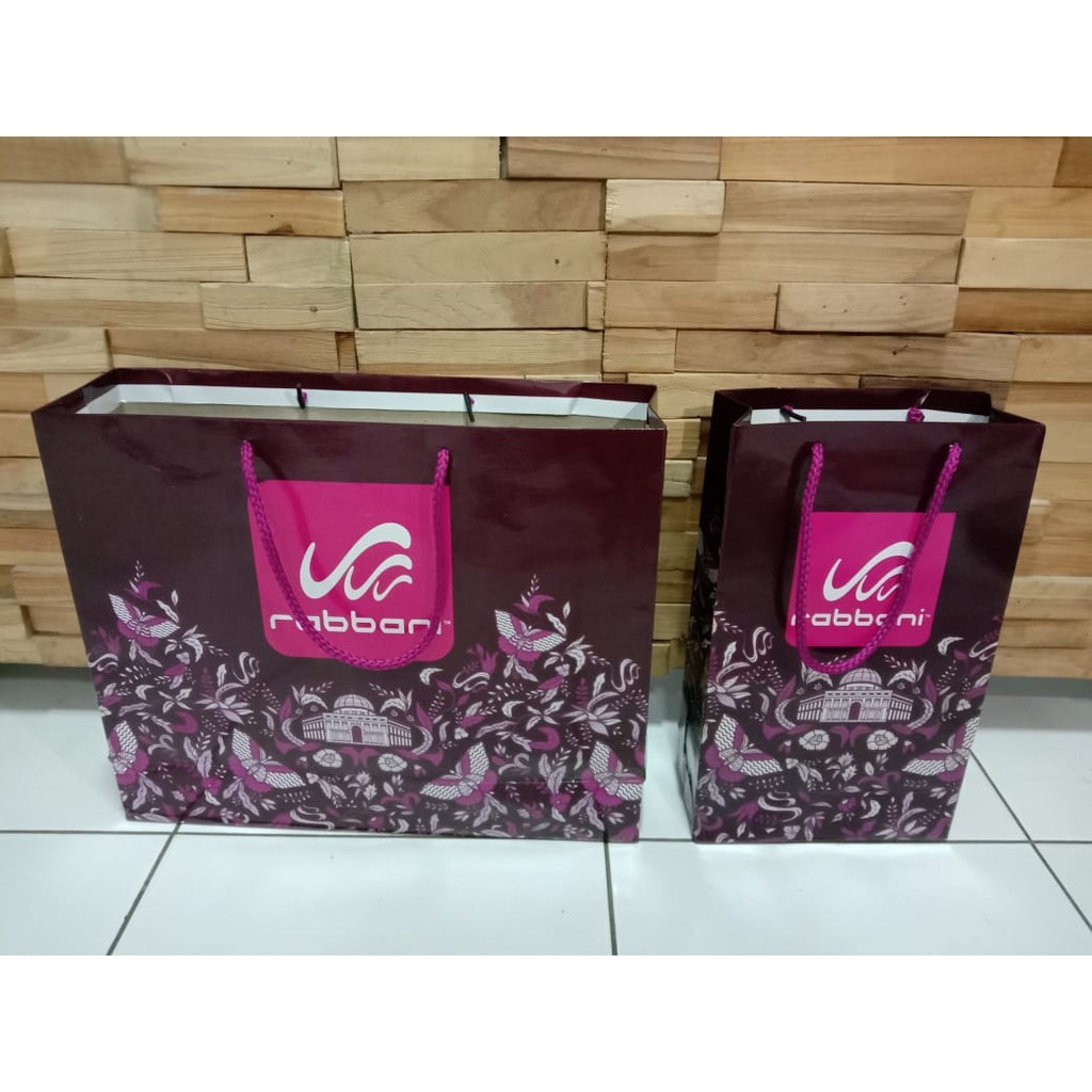 Paperbag Rabbani Kecil, Tas untuk Goodie Bag dan Paper Bag Kado