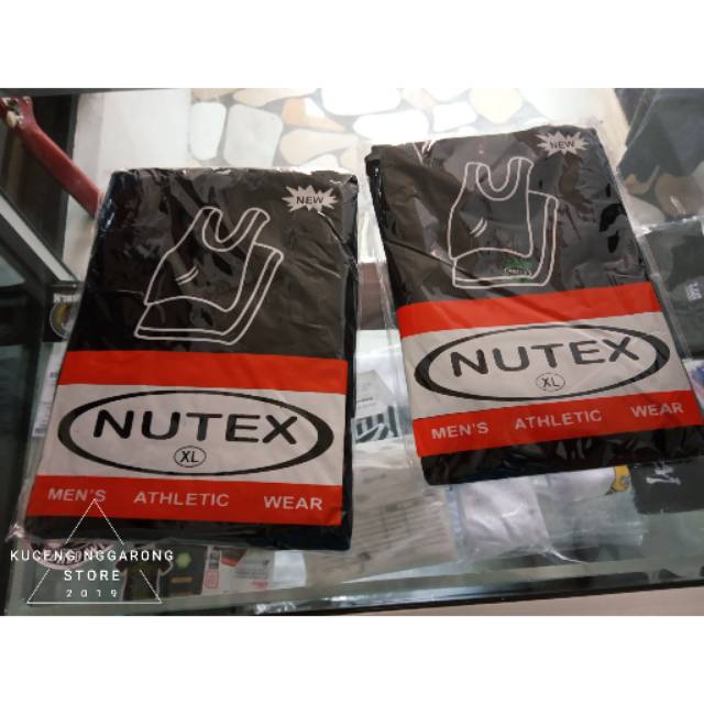 Singlet Hitam Polos NUTEX