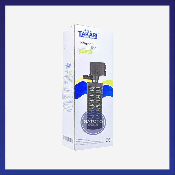 Internal Filter Aquarium TAKARI AT1200L