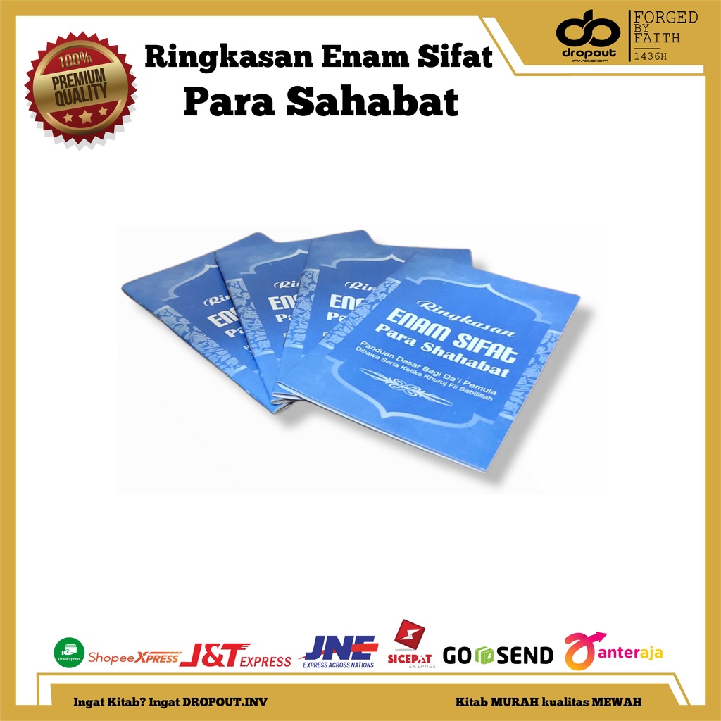 Buku ringkasan 6 sifat Sahabat  buku saku  mudzakarah 6 sifat 6 sifat sahabat enam sifat sahabat Mud