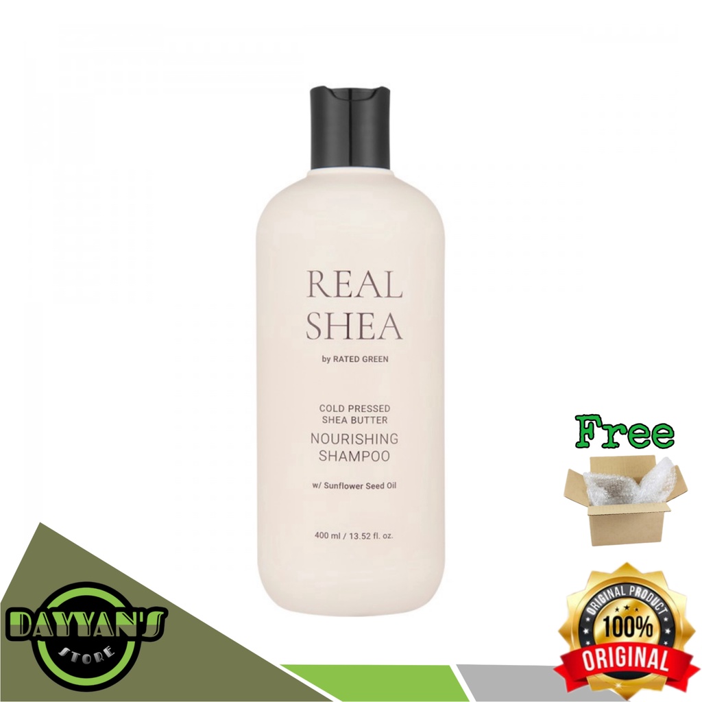 Jual Rated Green Real Shea Nourishing Shampoo 400ml | Shopee Indonesia