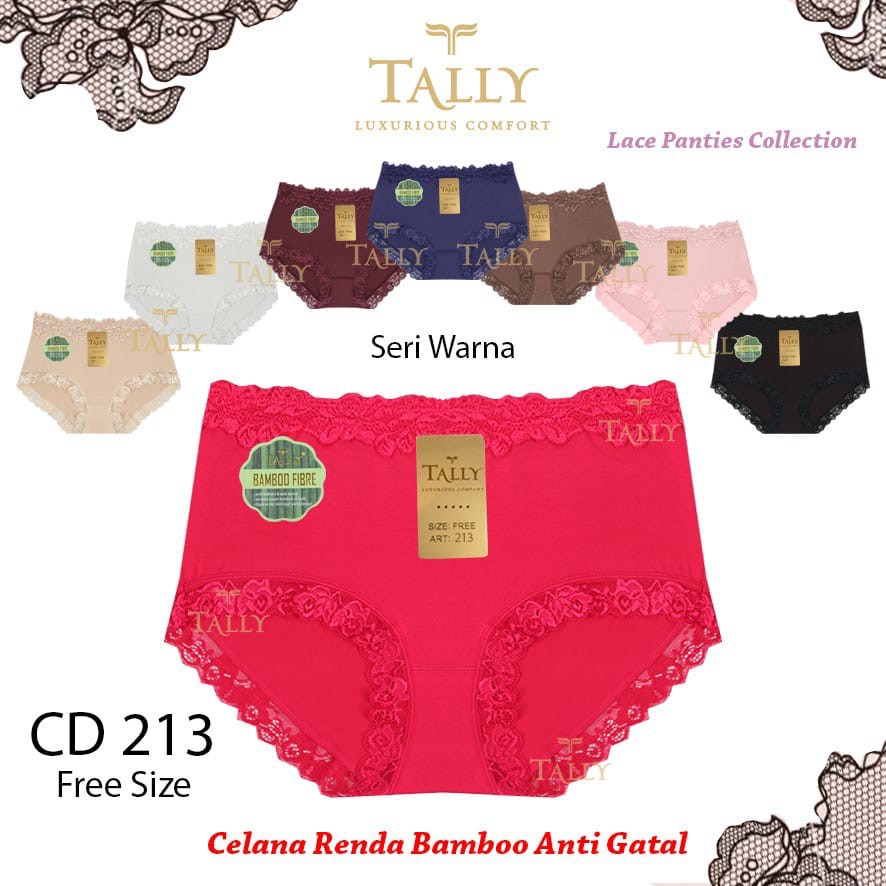 Cd Wanita Tally 213 (Fit to 4L) Bamboo Renda |tcj