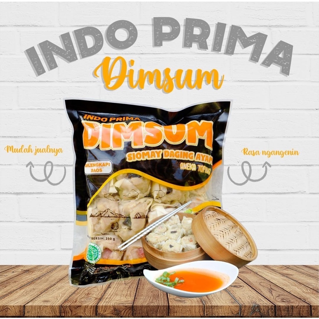 

Dimsum Mini Indo Prima / SAKANA 250gr