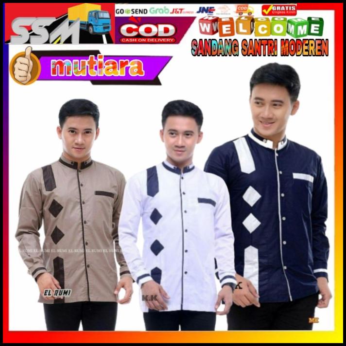 KOKO PANJANG KOKO PRIA KEMEJA PANJANG SRAGAM HADROH BUSANA MUSLIM GUS