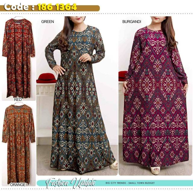 Pakaian Muslim / Gamis Denim Jumbo