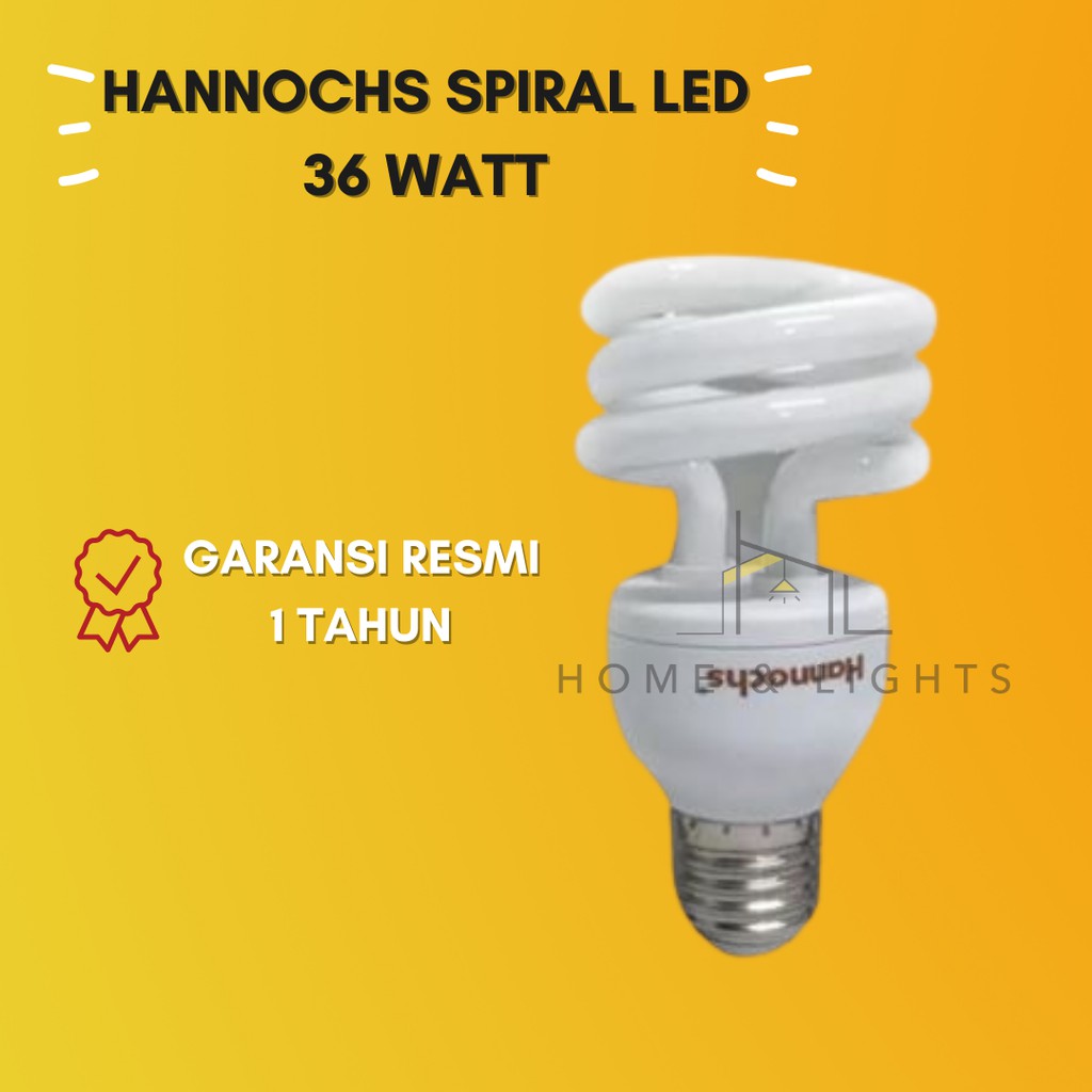 Lampu Hannochs Spiral 36 Watt