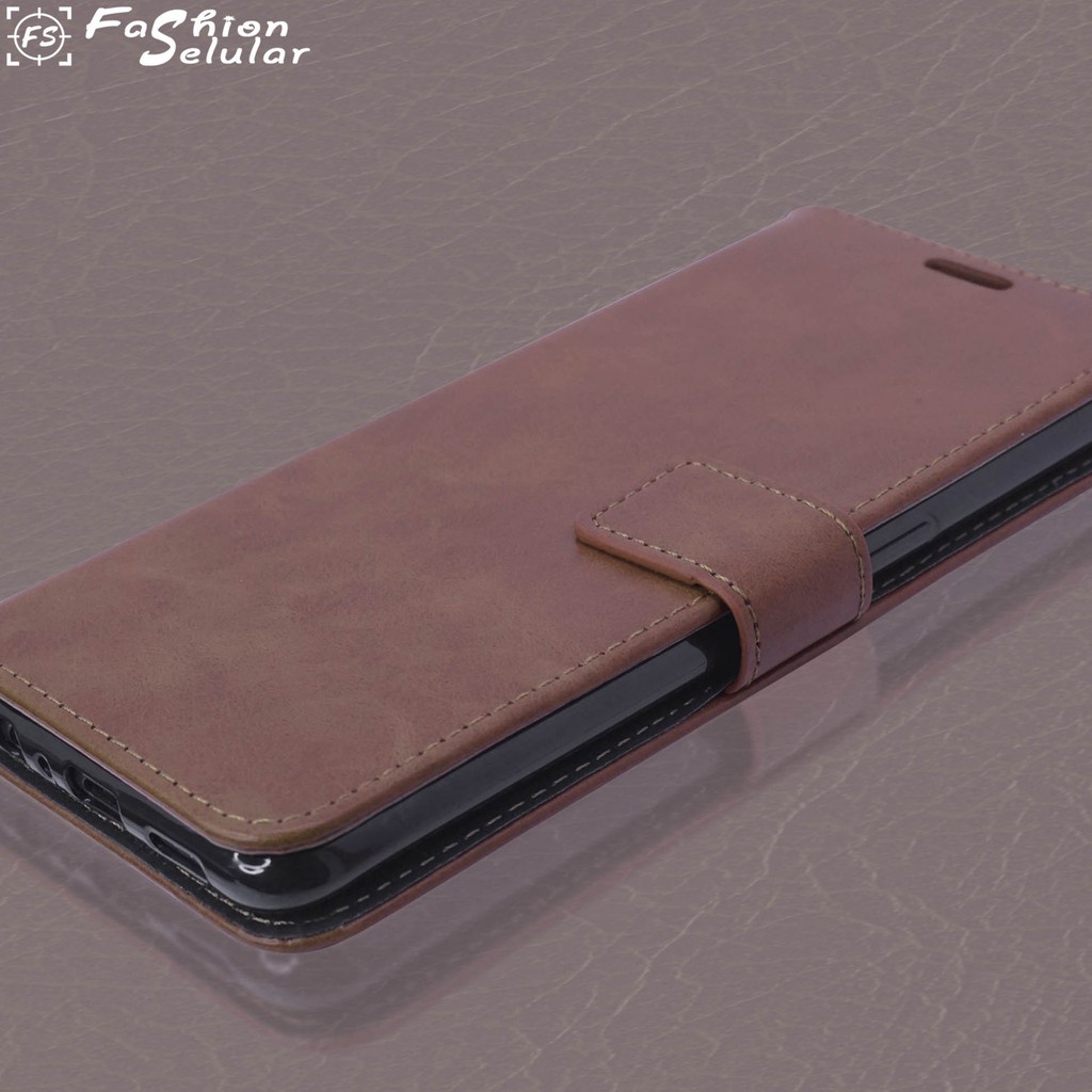 GoodCase - Flip Case Kulit iPh 5 | 6 | 6+ | 7/8 | 7+/8+ | X/XS | 9/XR | 9+/ XS Max Fs Bluemoon