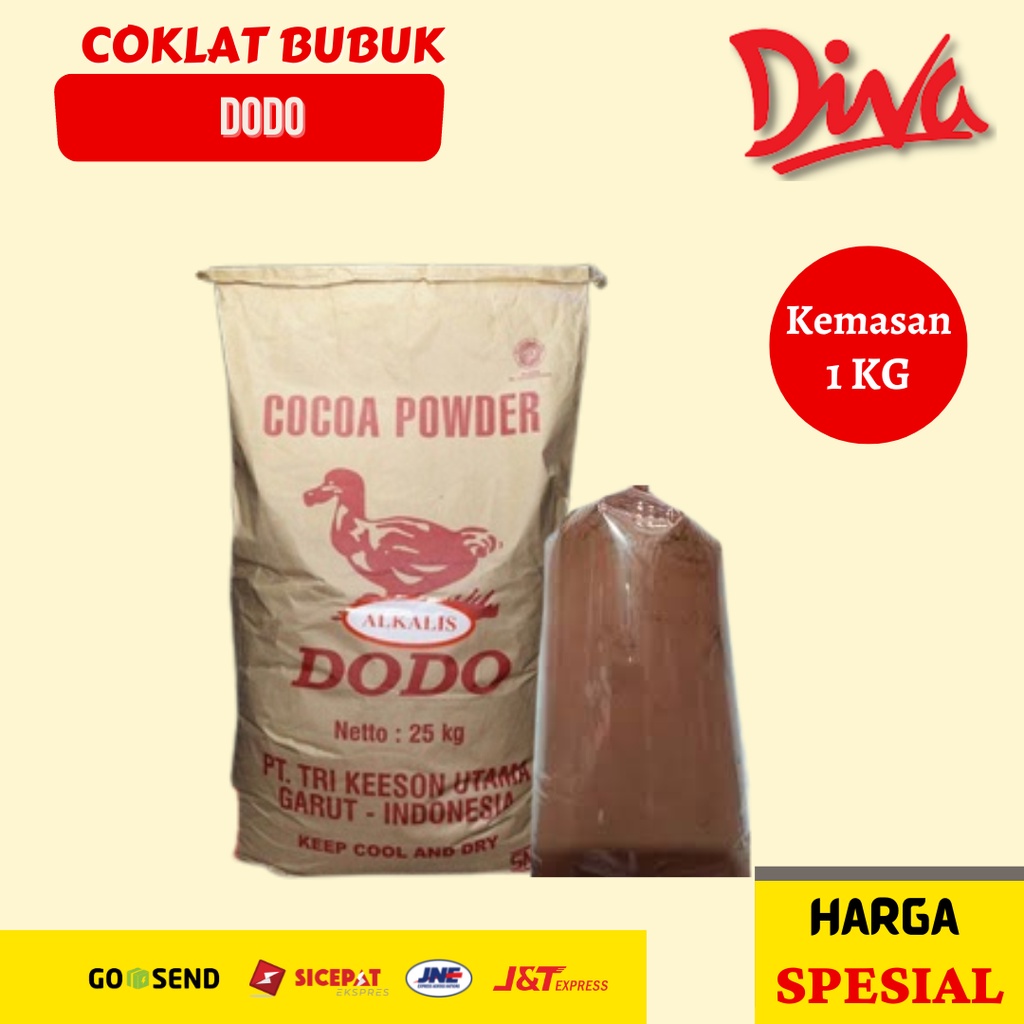 

Coklat Bubuk Dodo 1kg | Dodo Cocoa Powder Repak