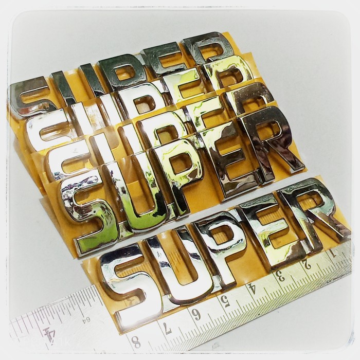 Emblem Super Mitsubishi Kuda