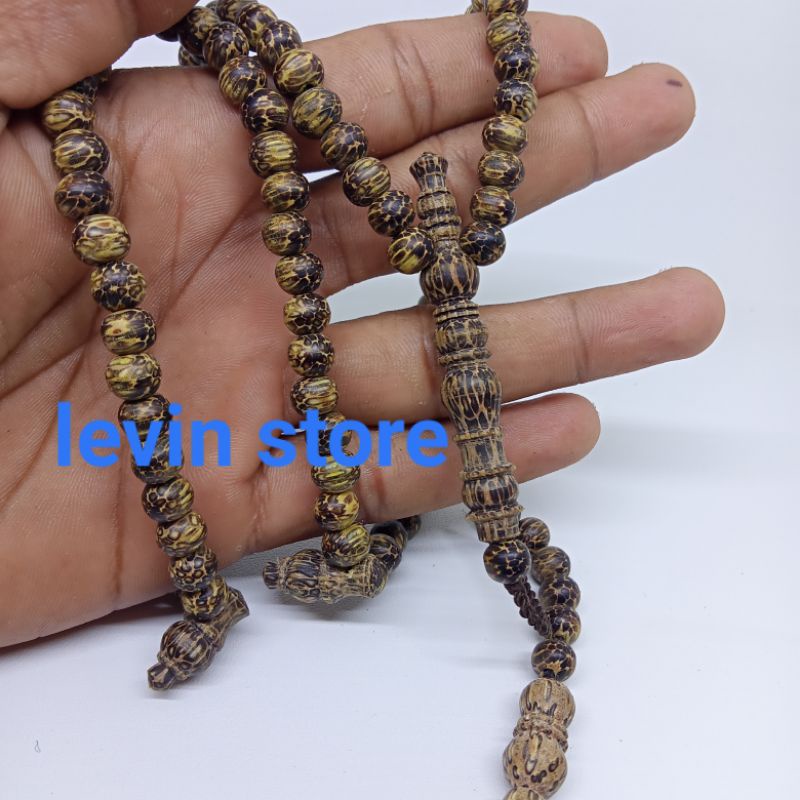 Tasbih Kayu Liwung Macan Asli Tasbih Liwung Macan Tasbeh Kayu Tasbih 99