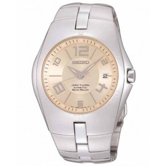 Seiko SNG067P1 Arctura Kinetic Auto Relay Silver