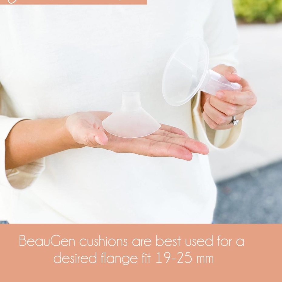 Beaugen Breast Pump Cushions 2.0 - 1 Pair | Corong Silikon