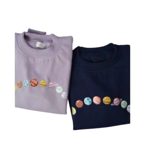 YUDAZ Basic Sweater Planet Size M-XXL (Pria & Wanita)