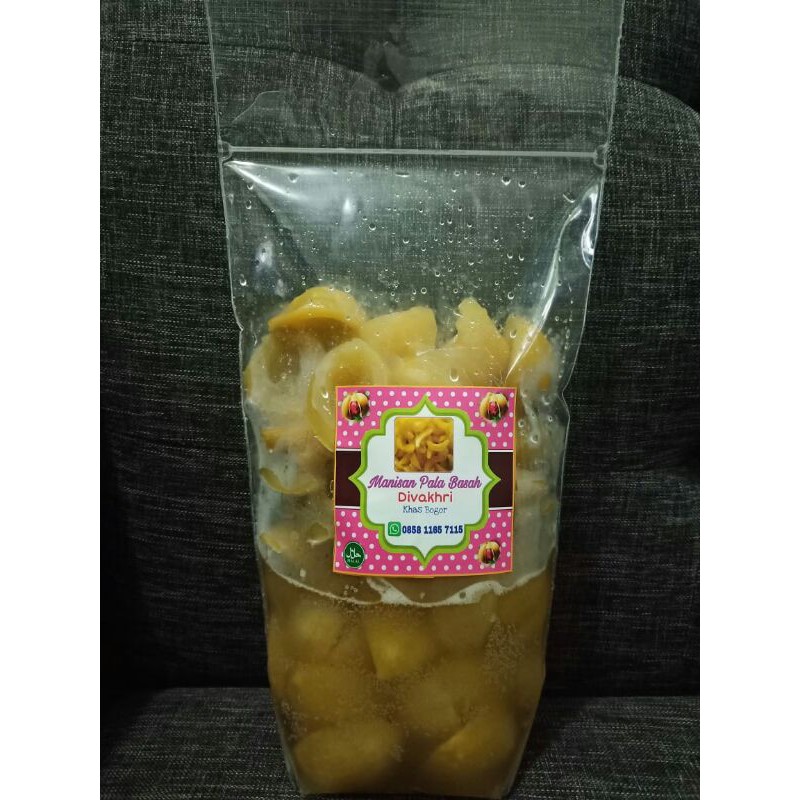 

Manisan Pala Basah Khas Bogor - ukuran 1000 gr