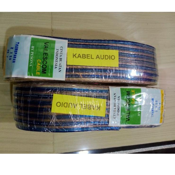 Produk Terupdate KABEL LISTRIK/KABEL AUDIO 2X50 PANJANG 25YARD /20 METER