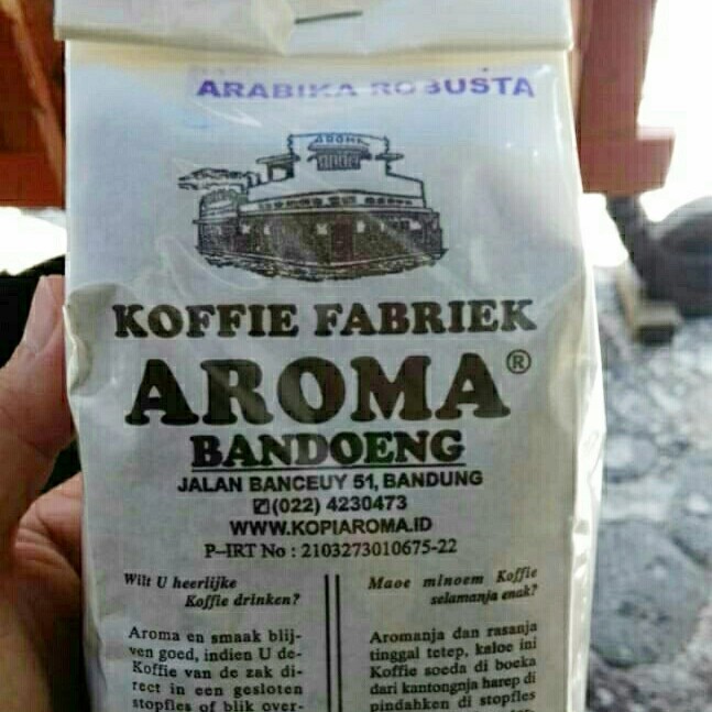

NEW Kopi Aroma Blend Arabika Robusta 250 gr - Biji