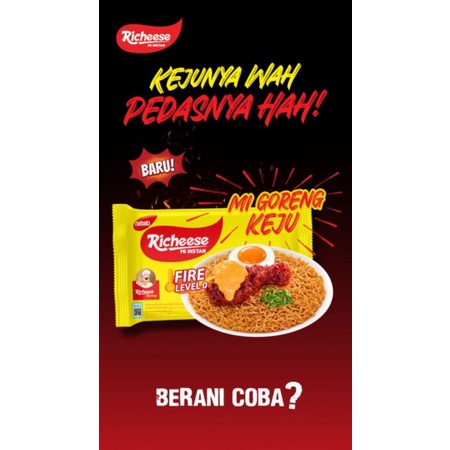 

MIE RICHEESE GORENG KEJU LEVEL 0