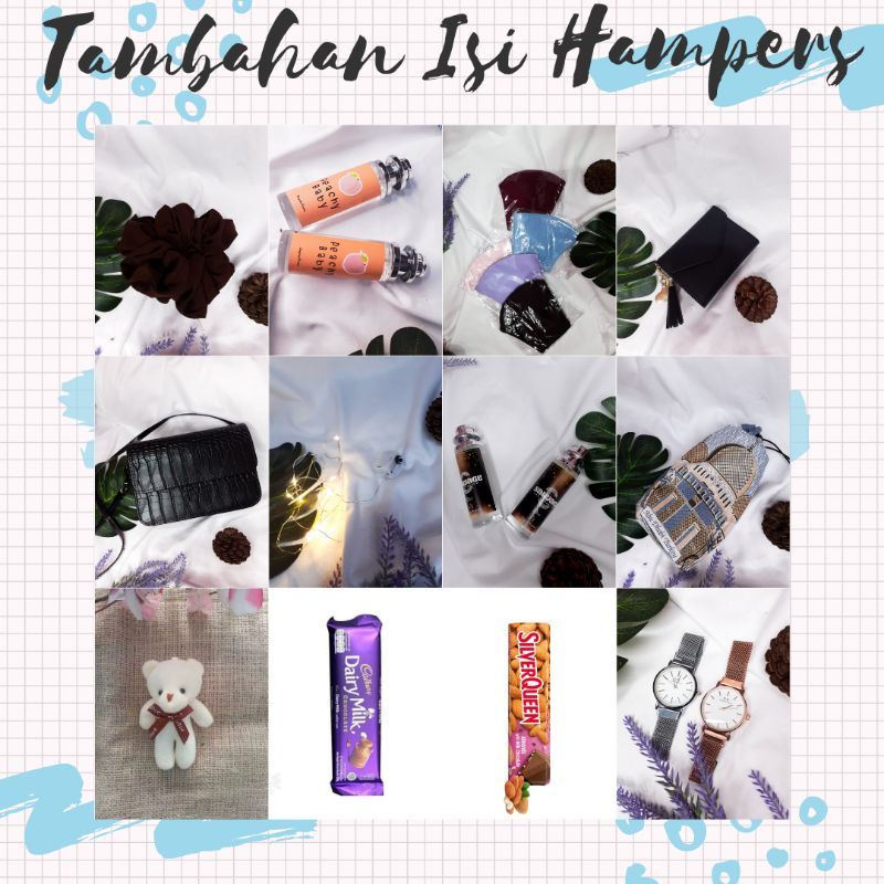 [Paket Mantap] Hampers Hijab Kado Ulang Tahun Cewek Hampers Lebaran Gift Box Premium