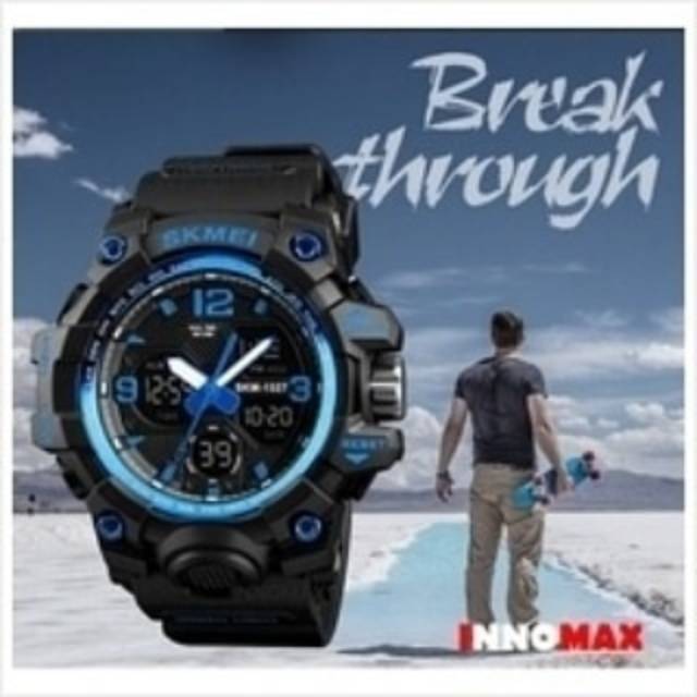SKMEI 1155B ORIGINAL Jam Tangan Pria SKMEI Digital Analog.
