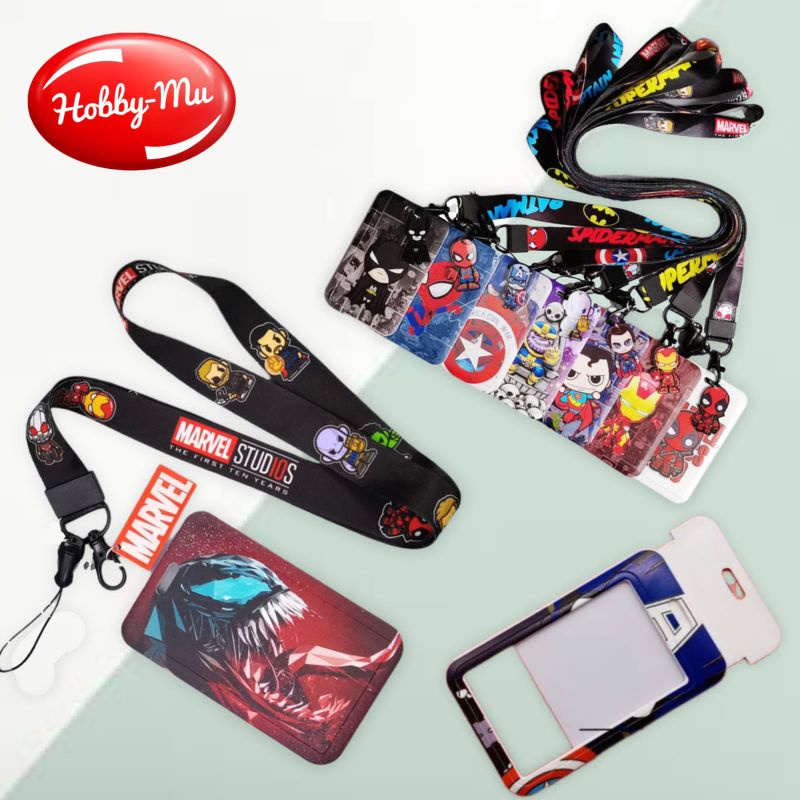 

Holder Kartu Id Card Dengan Lanyard Leher Motif Lucu