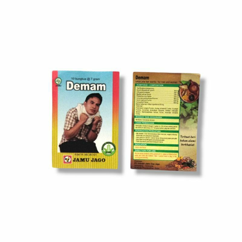 

Demam | Jamu Jago | isi 10 sachet