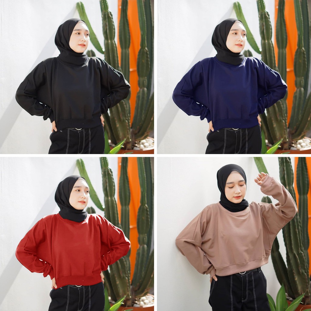 Premium Basic Sweater Oblong Polos Wanita - switer Oblong wanita kekinian