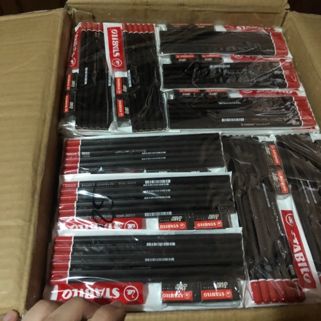 

Set pensil Stabillo exam grade 6 pensil 2 penghapus
