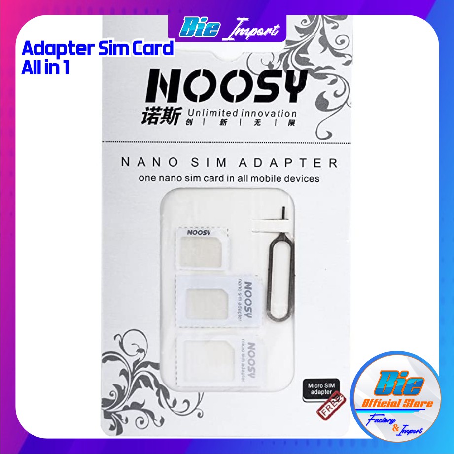 Adapter Sim Card All in 1 Set Premium Quality