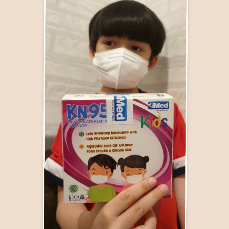 Masker kn95 anak 3imed new edition termurah Kemenkes