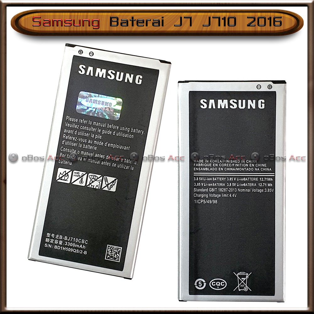 Baterai Samsung Galaxy J7 J710 2016 Original Batre Batrai