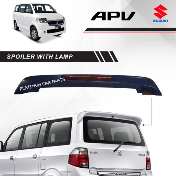Spoiler APV With Lamp / Spoiler Suzuki APV dengan lampu