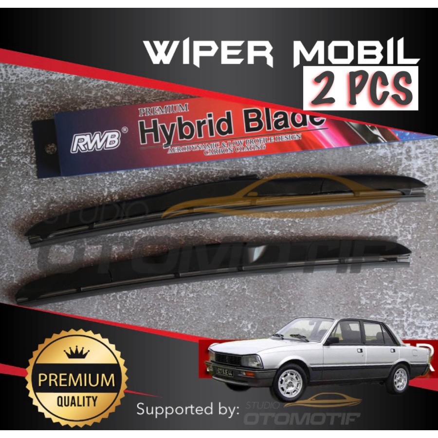 WIPER Peugeot 505 RWB GRAPHITE / WIPER RWB Peugeot 505