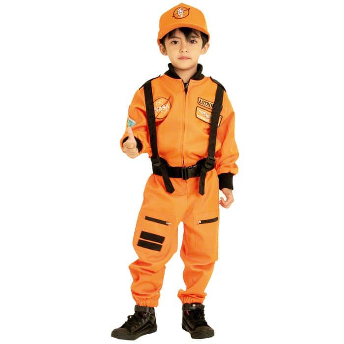 BAJU ASTRONOT ANAK WARNA ORANGE- KOSTUM ANAK - KOSTUM ASTRONOT ORANGE 3 S/D 7 TH