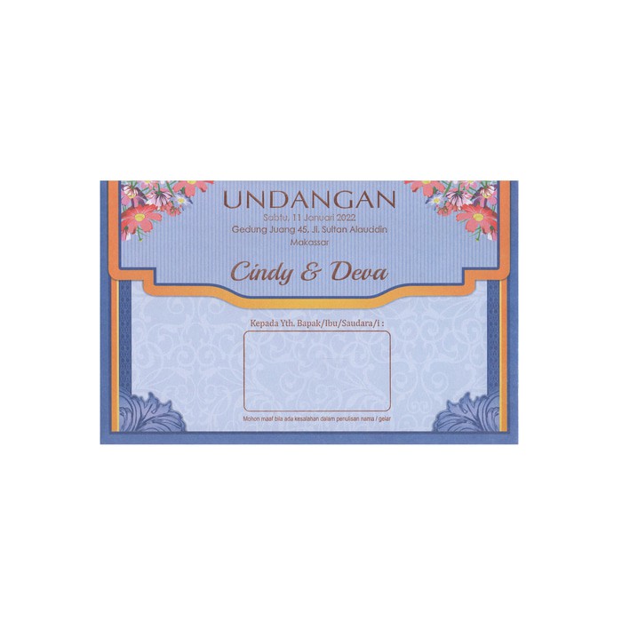 Undangan Pernikahan Unik dan Murah 5