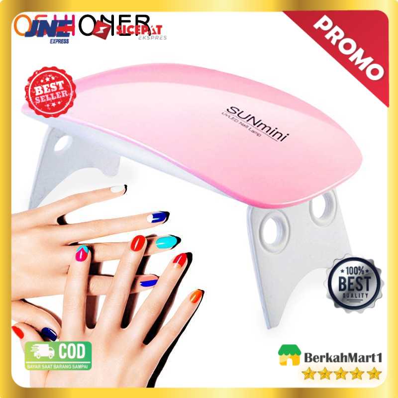 SUNmini Pengering Kutek Kuku UV LED Nail Dryer 6W - J-03