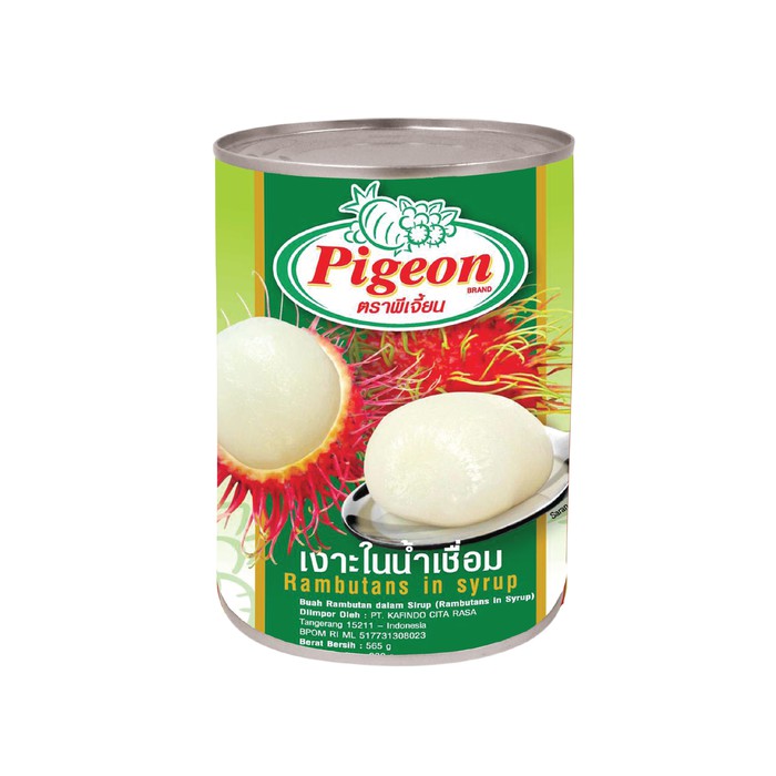 

Pigeon Rambutan In Syrup 565gr Thailand