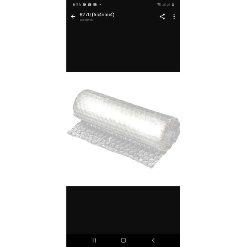 

bubble wrap + stereofoam