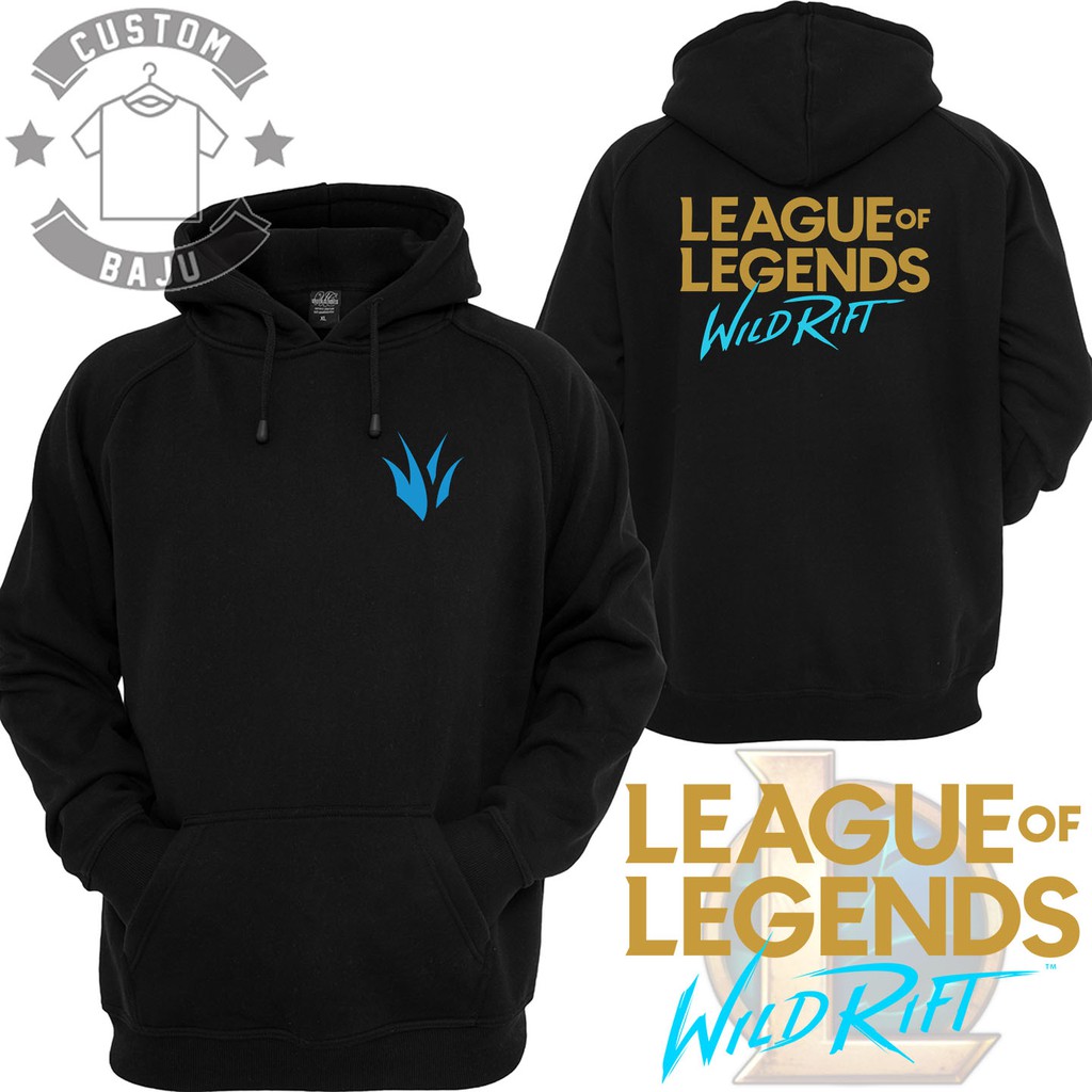 Sweater Hoodie Game League Of Legends Wild Rift Jungler