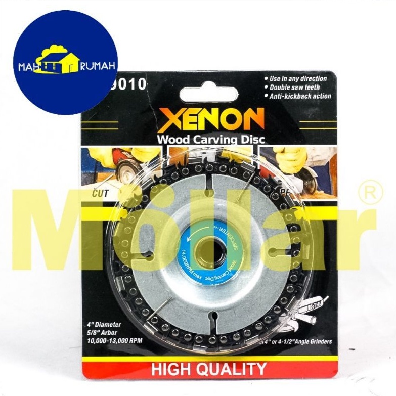 WOOD CARVING DISC Mata Gerinda Grinda Ukir Pahat Kayu Chainsaw Chain saw Rantai - XENON