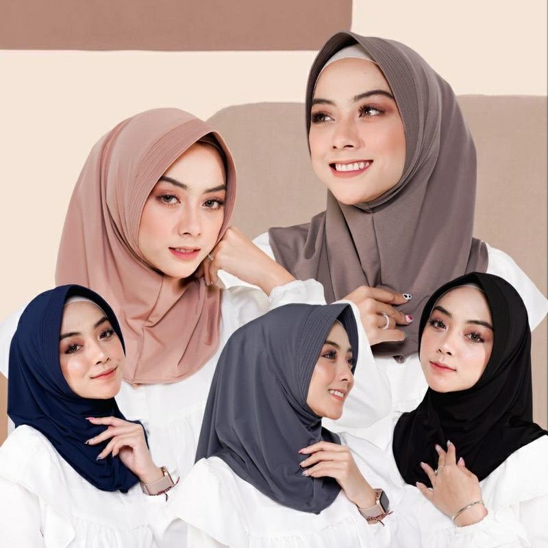 BERGO SPORT / KERUDUNG OLAHRAGA / HIJAB SPORTY