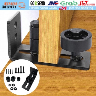 Door Adjustable Sliding Floor Guide Support Roller For Barn Door Hardware untuk Pintu Geser Pintu Sliding
