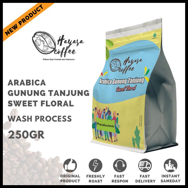 

Kopi Arabika Gunung Tanjung - Sweet Floral (Limited Edition) - 250G