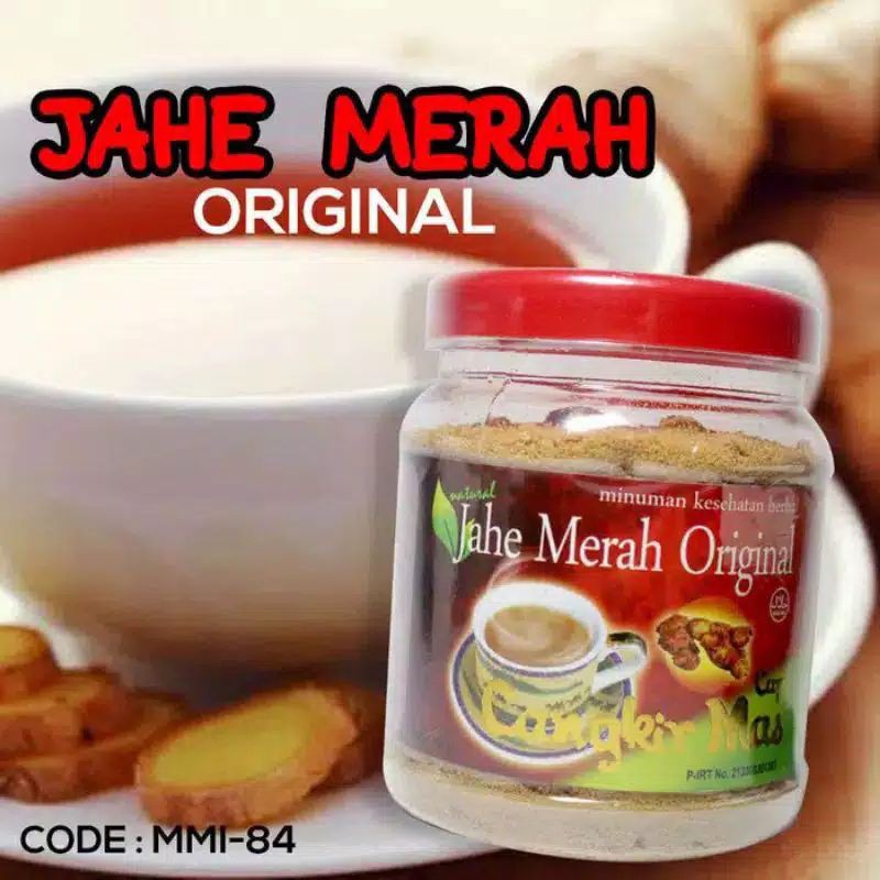 

Jahe Merah Cap Cangkir Mas Original Minuman Kesehatan Alami