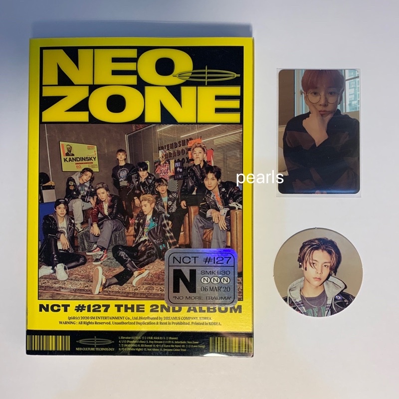 NCT127 Neozone Album N ver PC Doyoung CC Johnny