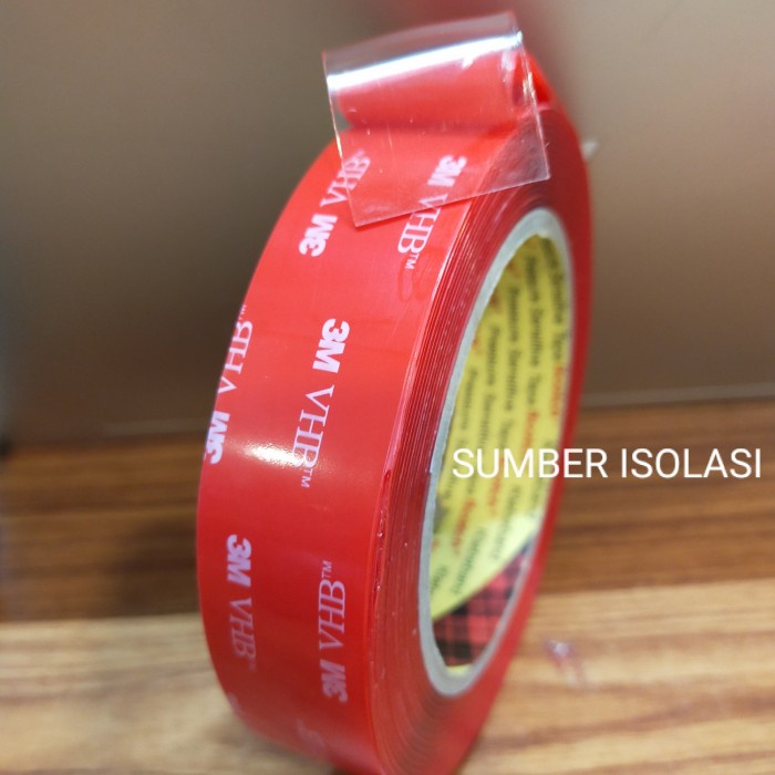 

Wow 3M Double Tape Vhb 4910 Clear- Perekat 3M Original Lem 3M 24Mmx4,5M Berkualitas