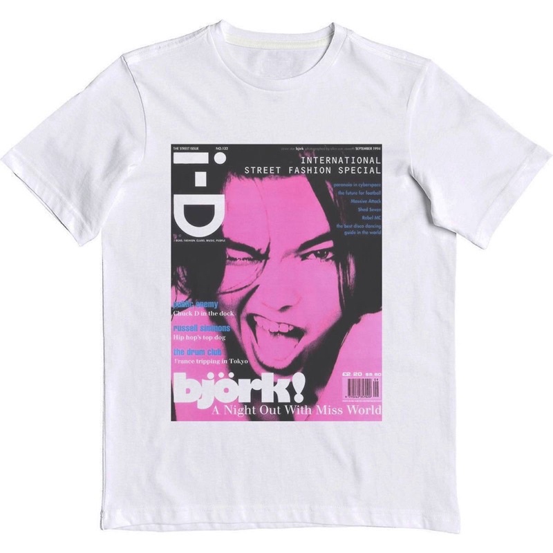 KAOS BAJU BJORK - A NIGHT OUT WITH MISS WORLD | T-SHIRT BJORK MISS WORLD | BAJU BJORK PUTIH PRIA RAR