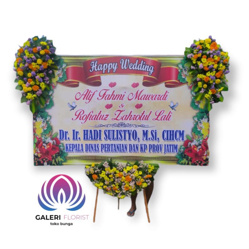 bunga papan surabaya/karangan bunga surabaya