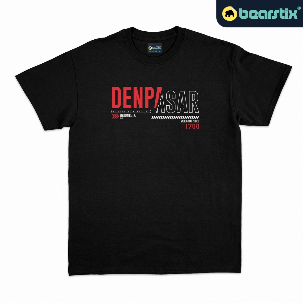 BEARSTIX - Tshirt Denpasar - Kaos Bali United - Tshirt Streetwear - Kaos Curvasud Dewata