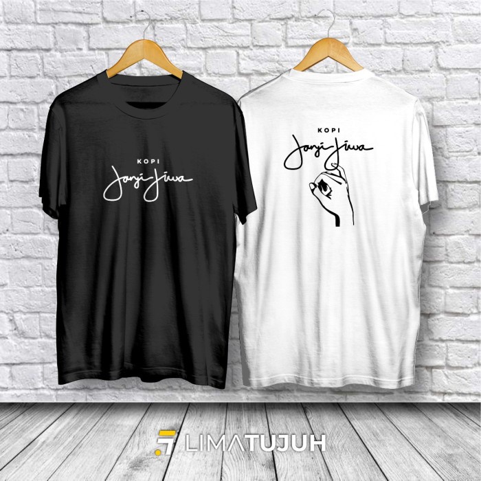 Jual Kaos Janji Jiwa Logo V3 Baju Distro Bhn Combed Premium Ics Shopee Indonesia 8371